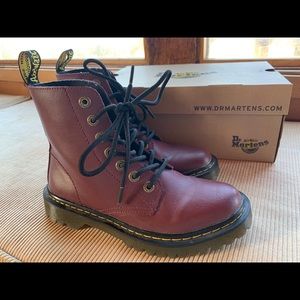 LUANA CHERRY RED DR. MARTENS SIZE 6